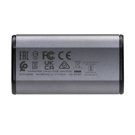 Disco Duro ADATA SE880 2TB SSD USB Typ C 3.2 Gen 2 2000MB/s Grau