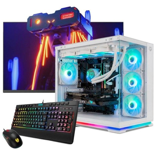 Desktop NeoPC Galaxy AMD Ryzen 7 5700X 16GB RTX 3050 480GB SSD Windows 11 Pro ecrã 27"