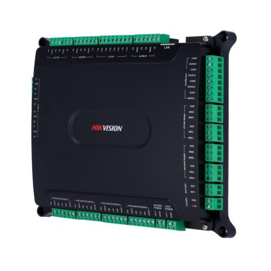Control de Acceso Hikvision DS-K2604T Tarjeta y Biométrico 8 Lectores 4 Puertas