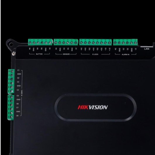 Control de Acceso Hikvision DS-K2604T Tarjeta y Biométrico 8 Lectores 4 Puertas