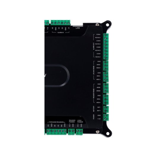 Control de Acceso Hikvision DS-K2604T Tarjeta y Biométrico 8 Lectores 4 Puertas