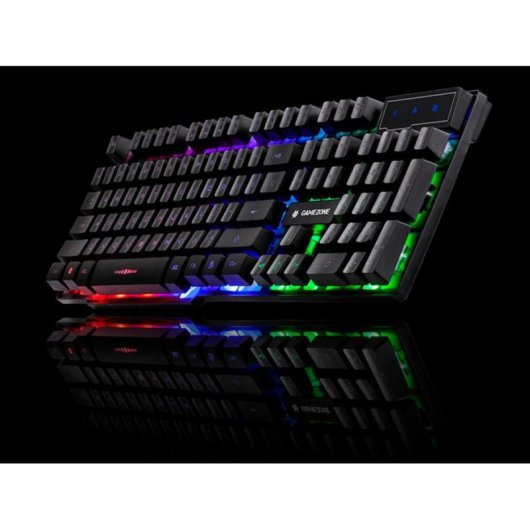 Teclado Tracer TRAKLA46651 membrana completo USB com fio preto LED
