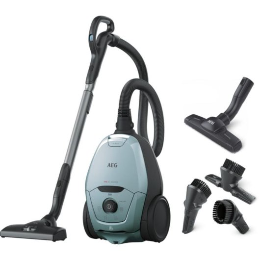 Staubsauger mit Beutel AEG VX82-1-4MB 600W 3,5L Hygiene-Filter Blau