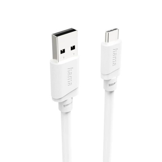 Cavo USB Hama 2 m USB A a USB C USB 2.0 Bianco