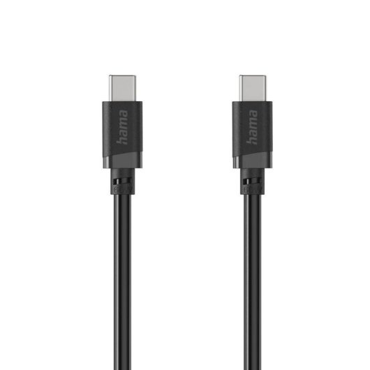 USB-C- auf USB-C-Kabel Hama 1 m USB 2.0 Schwarz