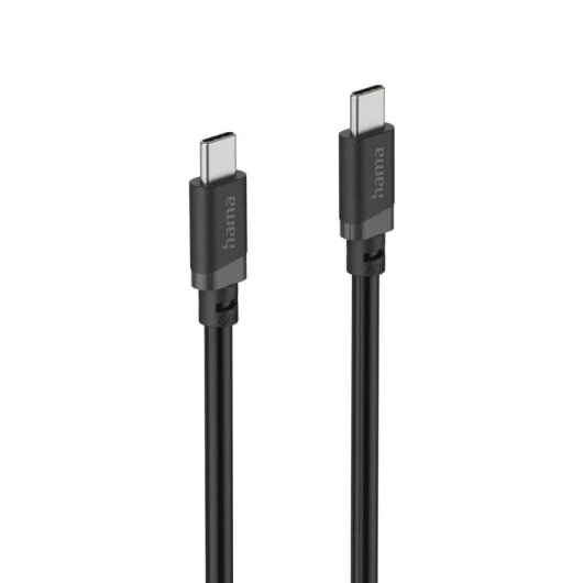 USB-C- auf USB-C-Kabel Hama 1 m USB 2.0 Schwarz