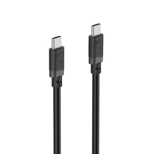 USB-C- auf USB-C-Kabel Hama 1 m USB 2.0 Schwarz