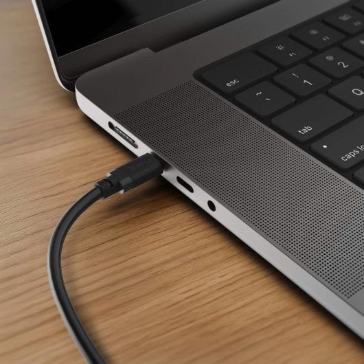 USB-C- auf USB-C-Kabel Hama 1 m USB 2.0 Schwarz