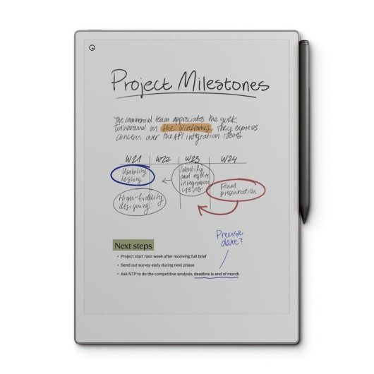 Libro Electrónico reMarkable Paper Pro 11.8" Wifi Stylus Silver