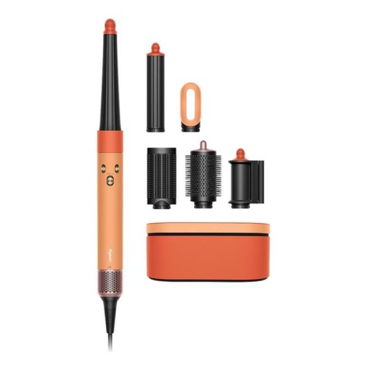 Modelador Multifuncional Dyson Airwrap ID Apricot 1700W Coanda 4 Temperaturas Bluetooth Laranja
