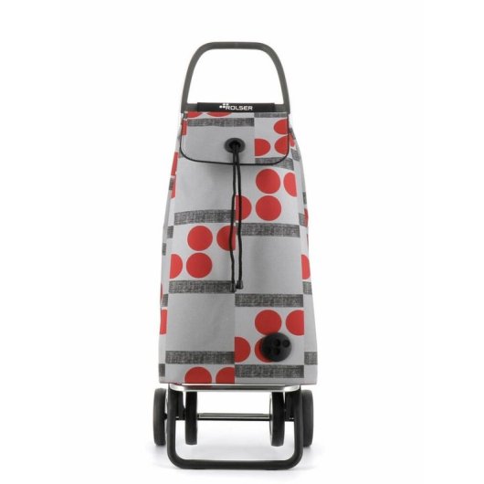 Carro de la compra Rolser I-Max Logos 4 ruedas aluminio 43 L Negro