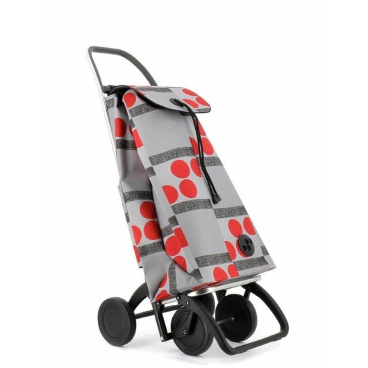 Carro de la compra Rolser I-Max Logos 4 ruedas aluminio 43 L Negro