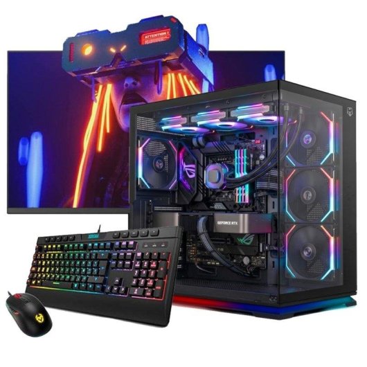 Desktop NeoPC Galaxy AMD Ryzen 7 5700X 32GB 1TB SSD RTX 3050 Windows 11 Pro 27"