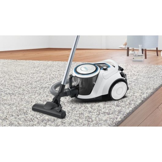 Aspiradora sin Bolsa Bosch Serie 6 BGC41LSIL 600 W 2,4 L HEPA Negro y Blanco