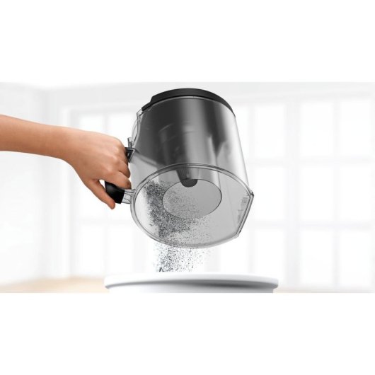 Aspiradora sin Bolsa Bosch Serie 6 BGC41LSIL 600 W 2,4 L HEPA Negro y Blanco