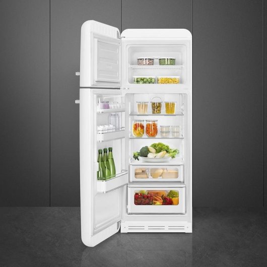 Frigorífico Dos Puertas Smeg FAB30LWH6 Defrost 172cm 294L C Blanco