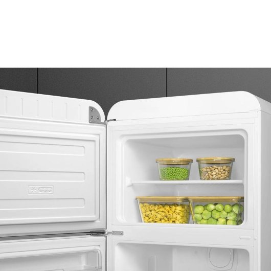 Frigorífico Dos Puertas Smeg FAB30LWH6 Defrost 172cm 294L C Blanco