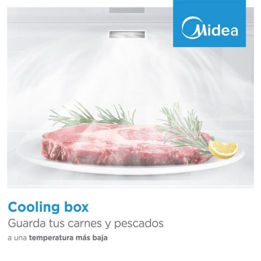 Frigorífico Combi Midea MDRB424FGD01OE Total No Frost 188cm 310L D Branco