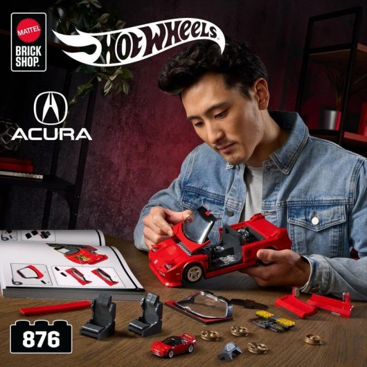 HOT WHEELS Juego de construcción JFT17 276 piezas