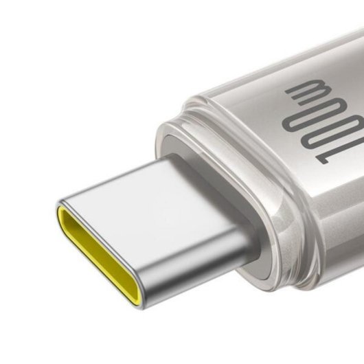 Cabo USB-C Baseus Titanium Alloy 100W 1 m Carga Rápida