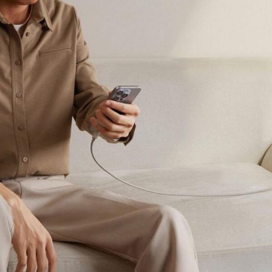 Cabo USB-C Baseus Titanium Alloy 100W 1 m Carga Rápida