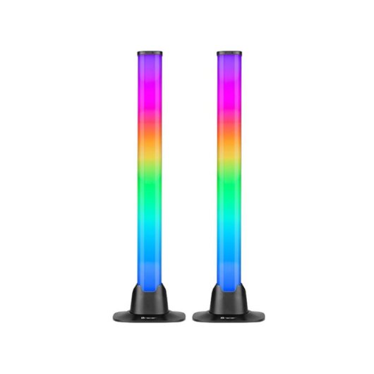 Lámpara de Mesa Inteligente Tracer RGB Bluetooth TUYA APP Negro