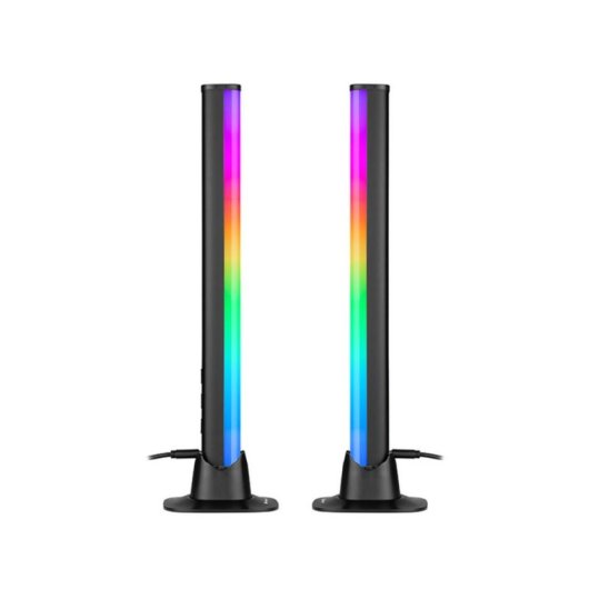 Lámpara de Mesa Inteligente Tracer RGB Bluetooth TUYA APP Negro