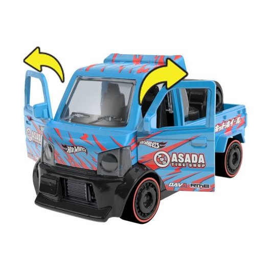 Carro Hot Wheels JKR04 Multicolor 1:43 Plástico e Metal