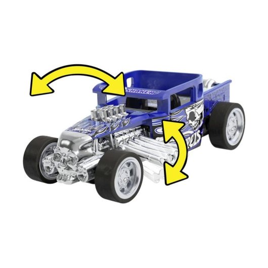 Carro Hot Wheels JKR04 Multicolor 1:43 Plástico e Metal