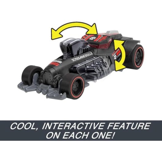 Carro Hot Wheels JKR04 Multicolor 1:43 Plástico e Metal