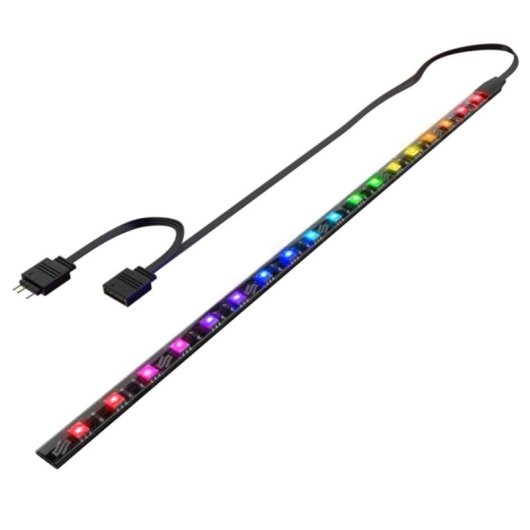 Tira LED SilentiumPC Aurora Stripes ARGB 18 bombillas LED 2 piezas