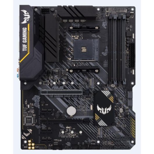 Placa Base ASUS TUF GAMING B450-PLUS II AMD B450 AM4 DDR4 ATX Sin WiFi RGB
