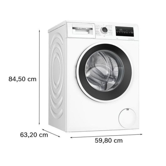 Máquina de Lavar Roupa Bosch Série 4 WAN28283ES Carga Frontal 8 kg 1400 rpm A Branca