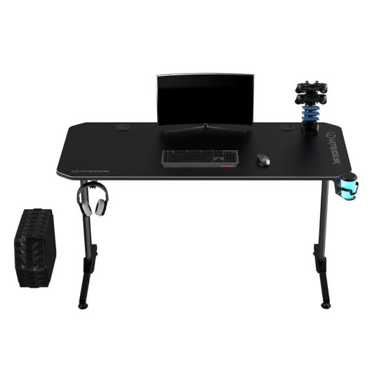 Escritorio Ultradesk Frag V3 Gaming y Oficina en Casa 1400x600mm Negro