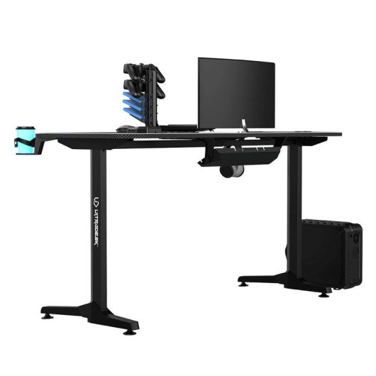Escritorio Ultradesk Frag V3 Gaming y Oficina en Casa 1400x600mm Negro