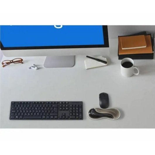 Reposamuñecas de gel fino Kensington per mouse/trackball Grigio