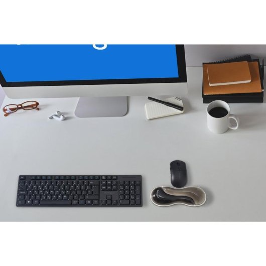 Reposamuñecas de gel fino Kensington per mouse/trackball Grigio