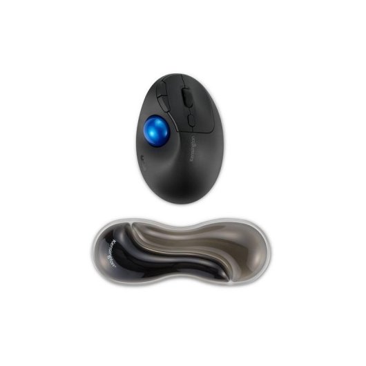 Reposamuñecas de gel fino Kensington per mouse/trackball Grigio