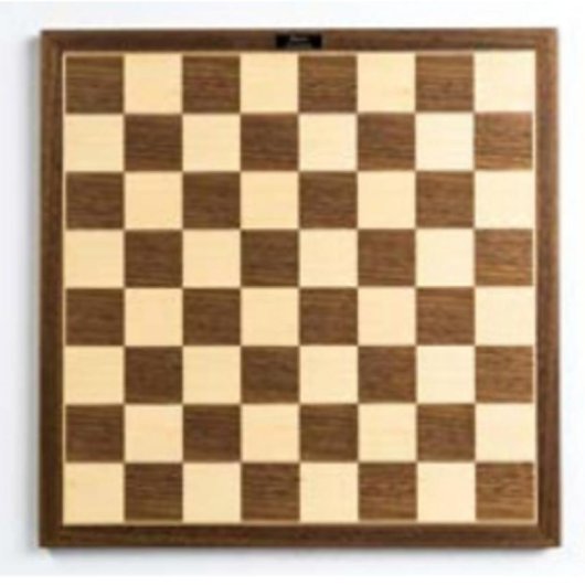 Tablero de ajedrez Fournier F06550 de una sola pieza en madera blanca