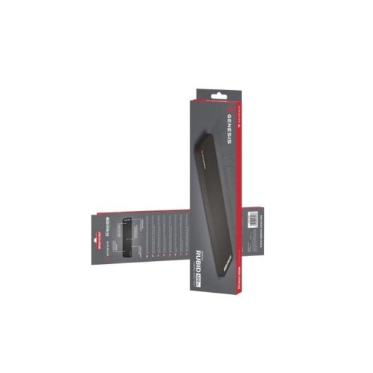 Reposamuñecas GENESIS Rubid 400 TKL Noir Tissu Caoutchouc