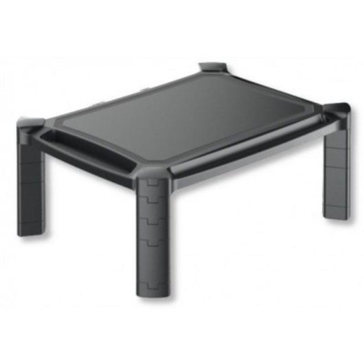 Suporte de secretária Techly para monitor 32" ajustável em altura preto