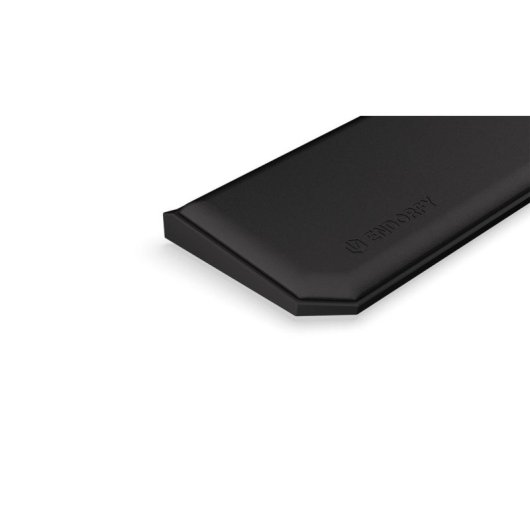 Reposamuñecas Endorfy Thock 75% Negro Espuma de Memoria Cuero PU