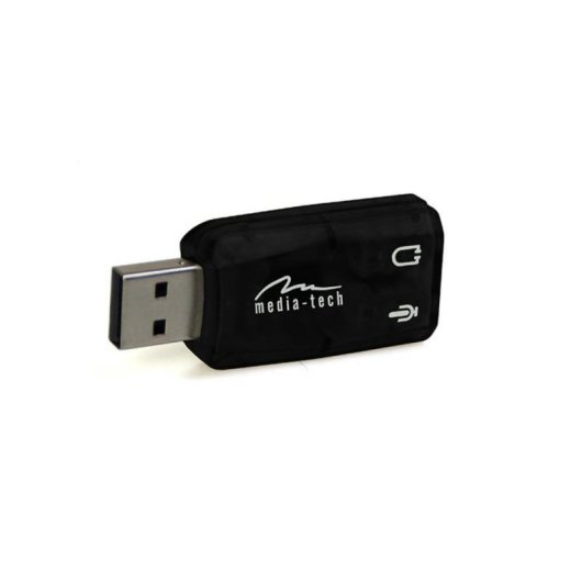 Placa de Som Media-Tech VIRTU 5.1 USB