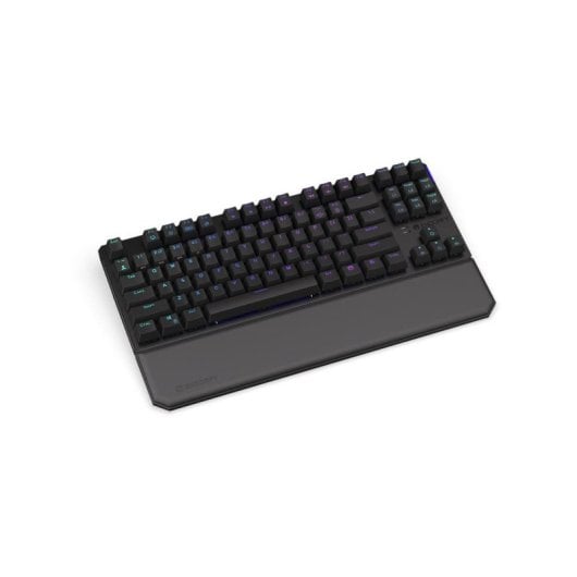 Suporte de Pulso Endorfy Thock TKL Preto Espuma de Memória Couro PU