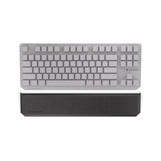 Suporte de Pulso Endorfy Thock TKL Preto Espuma de Memória Couro PU