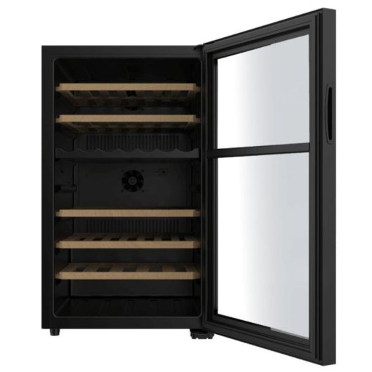 Weinkühlschrank Cecotec Bolero GrandSommelier Duo 52000 Integriert 52 Flaschen Schwarz