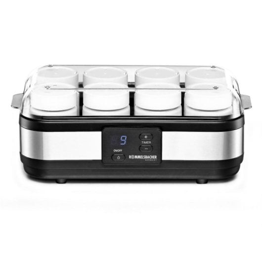 Yogurtera Rommelsbacher JG 40 40 W 1,2 L Negro Acero Inoxidable