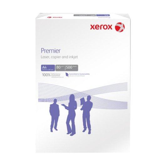Papel para impressoras de jacto de tinta Xerox A4 80 g/m² 500 folhas