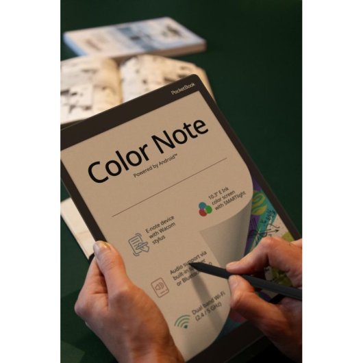 Libro Electrónico PocketBook Color Note 10,3" Wifi Bluetooth Android 12