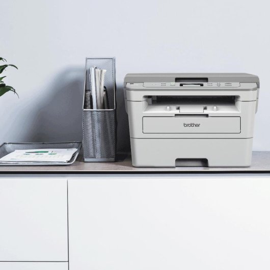 Impresora Láser Wi-Fi Brother DCP-B7520DW con copia y escaneo A4
